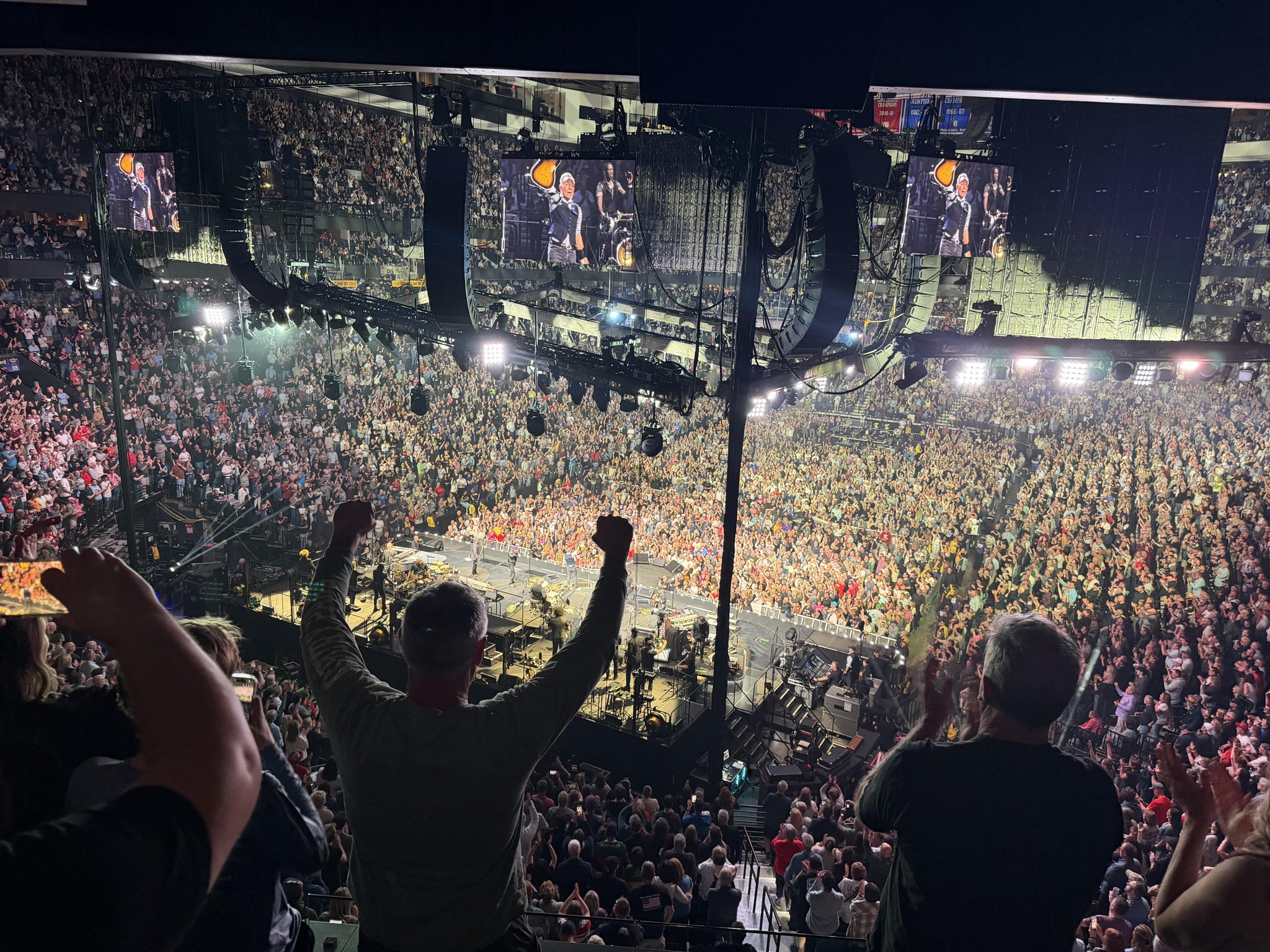Real Fan View taken from Suite 58 at Xfinity Mobile Arena by Kathy S