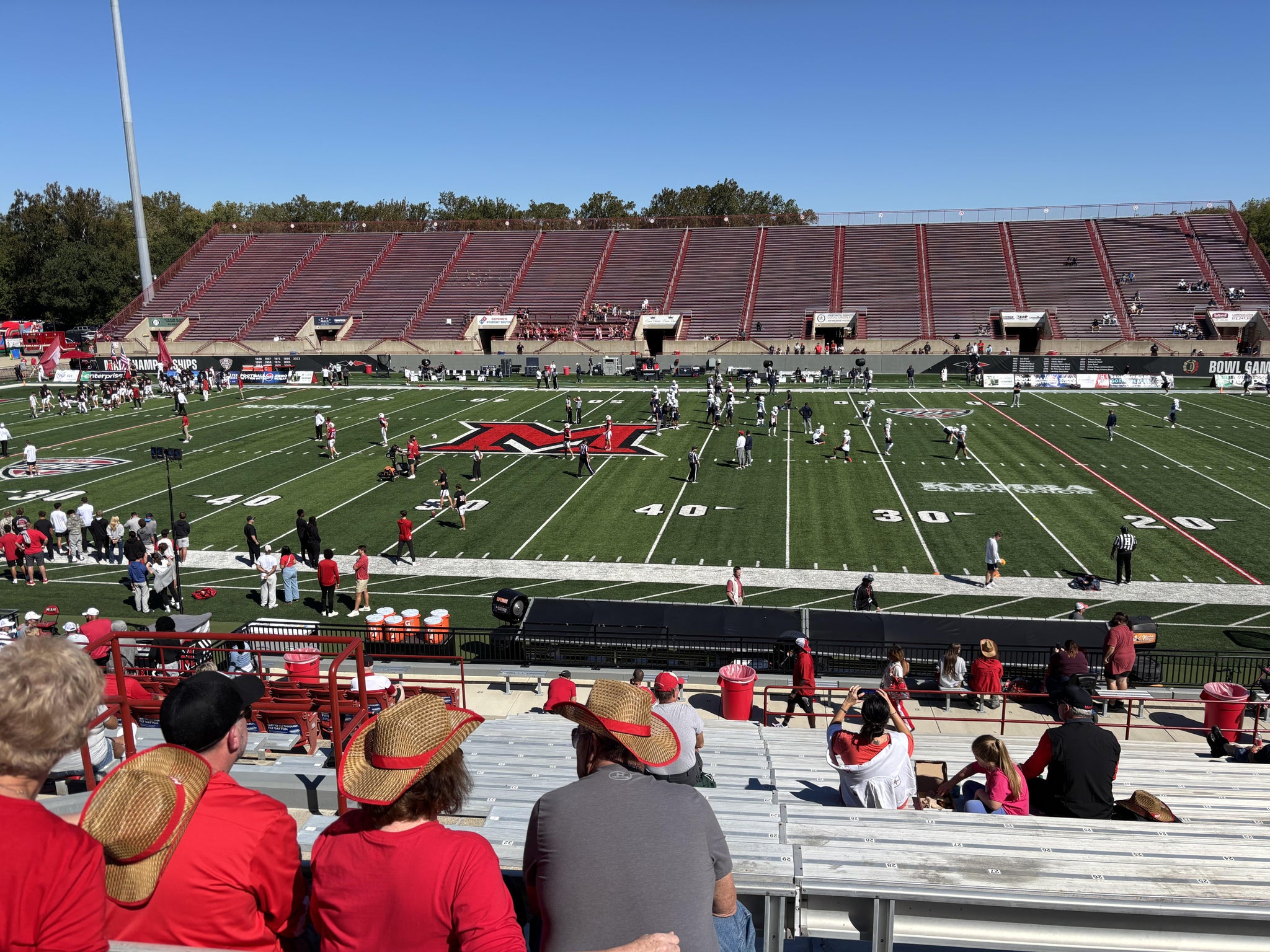 Vue réelle des fans prise de la Section 3 au site Yager Stadium par Anonymous User