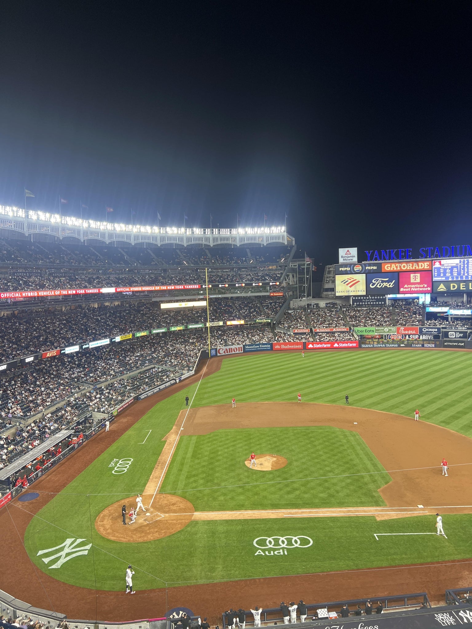 Real Fan View taken from Section 317 at Yankee Stadium by Rosiceli R