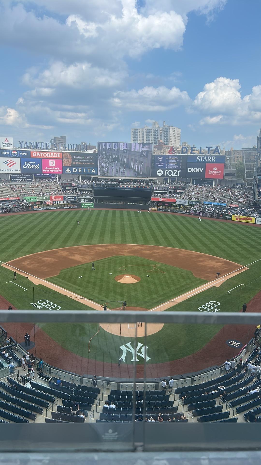 Real Fan View taken from Section 320 B at Yankee Stadium by Wayne S