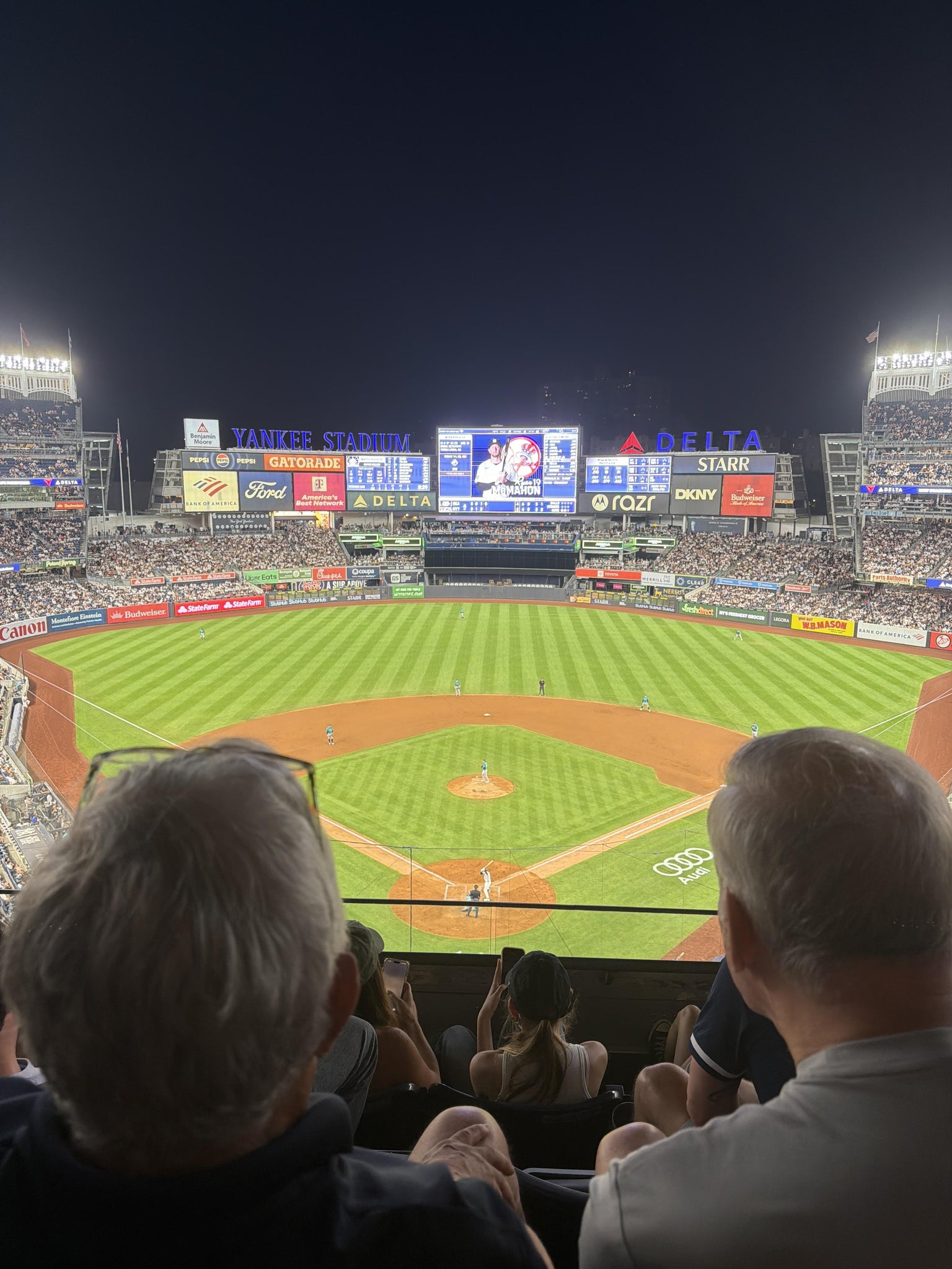 Real Fan View taken from Section 320 B at Yankee Stadium by Amber M