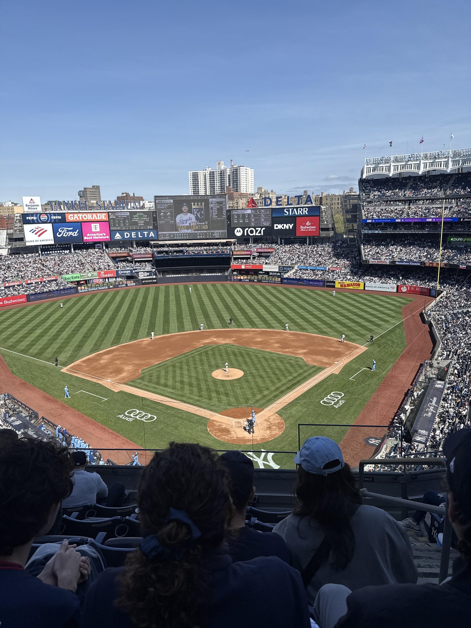 Real Fan View taken from Section 320 C at Yankee Stadium by Ivelyss P