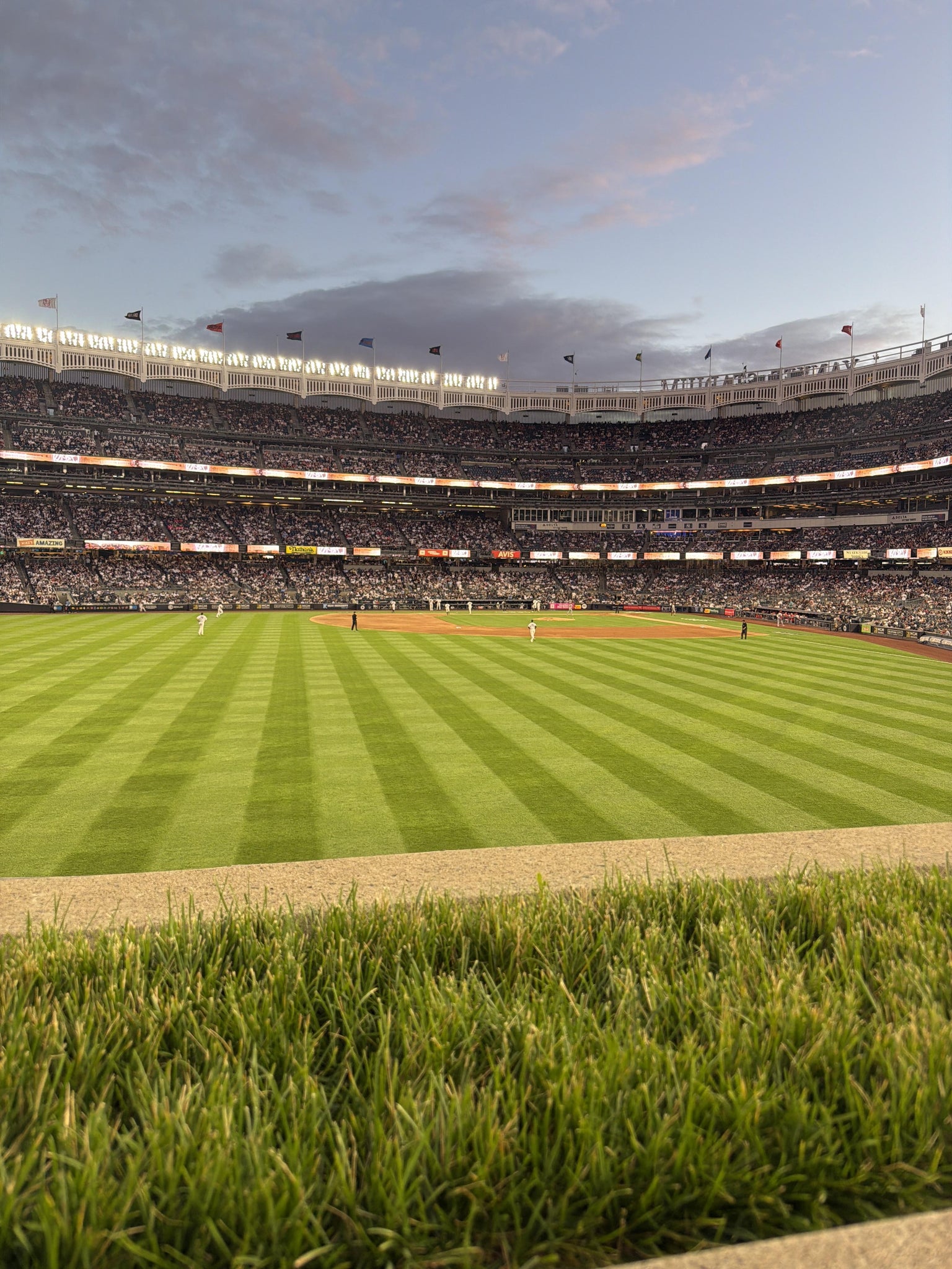 Real Fan View taken from Bleachers 236 at Yankee Stadium by Trent P