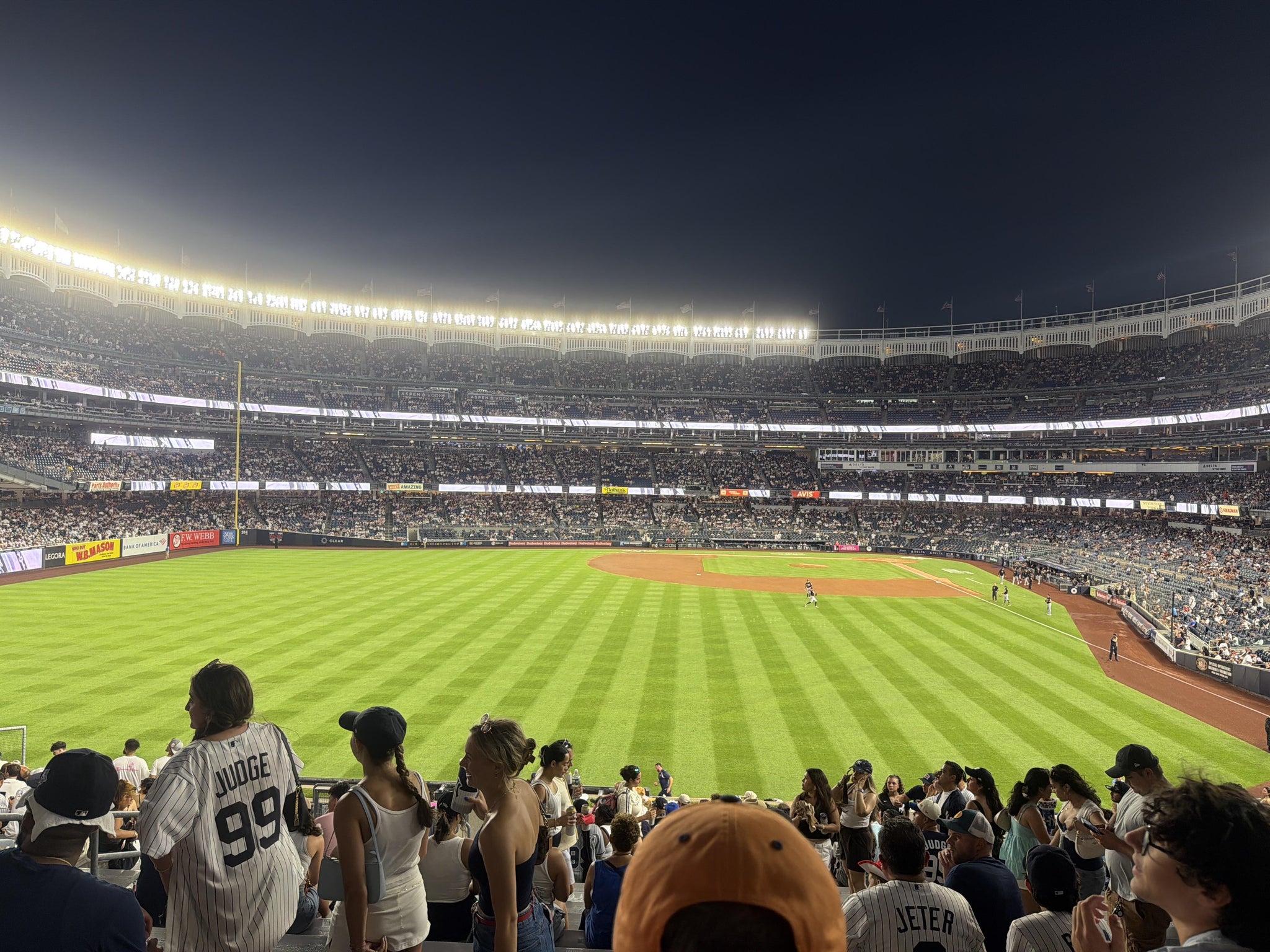 Real Fan View taken from Bleachers 236 at Yankee Stadium by Bella A