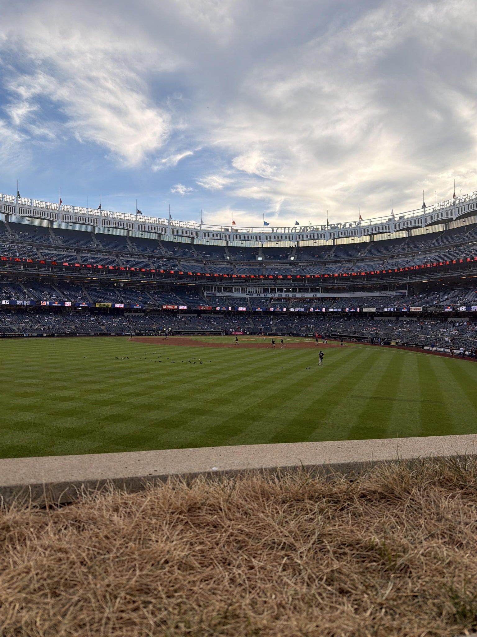 Real Fan View taken from Bleachers 237 at Yankee Stadium by Bryan H