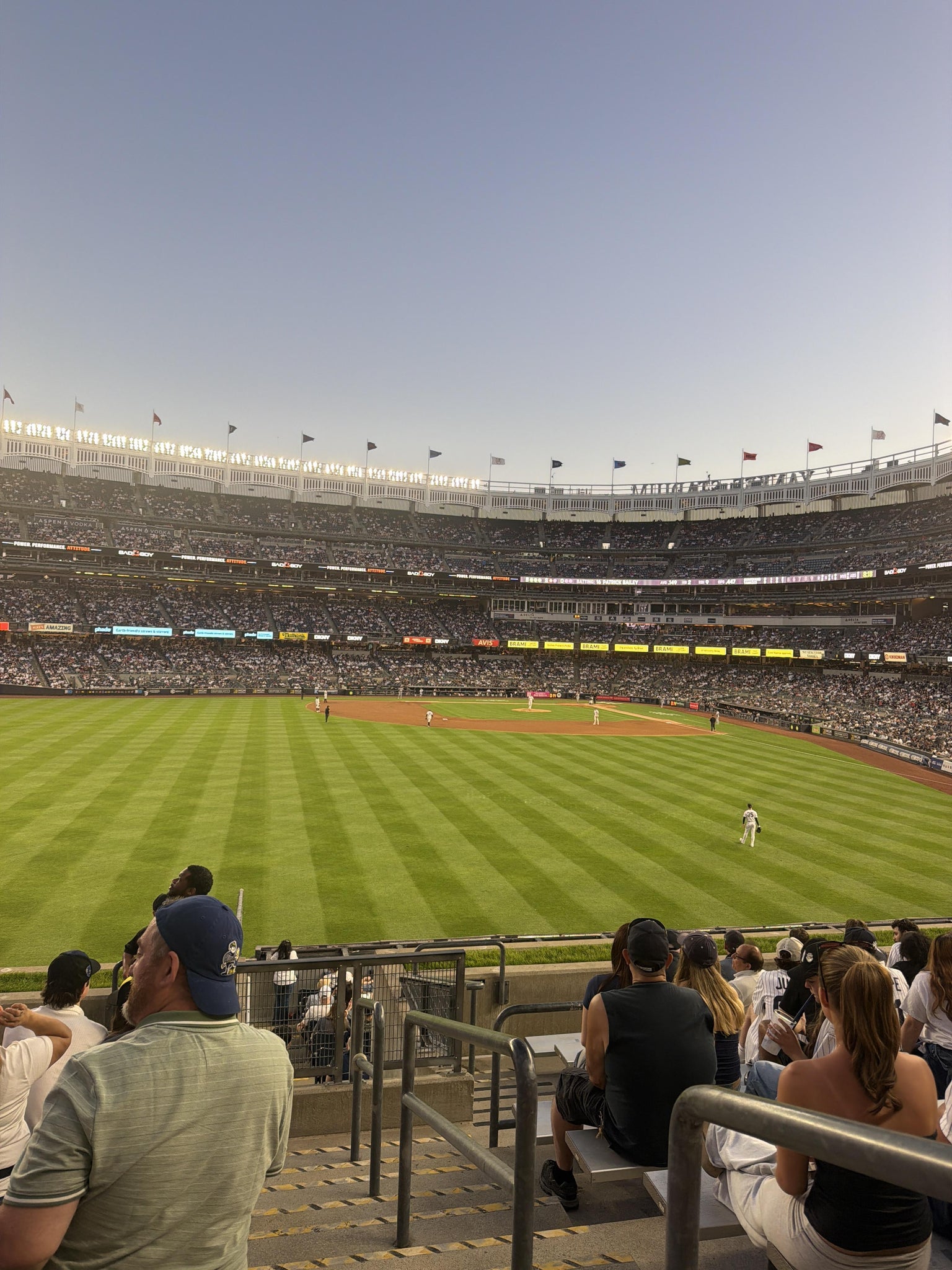 Real Fan View taken from Bleachers 237 at Yankee Stadium by Maya M