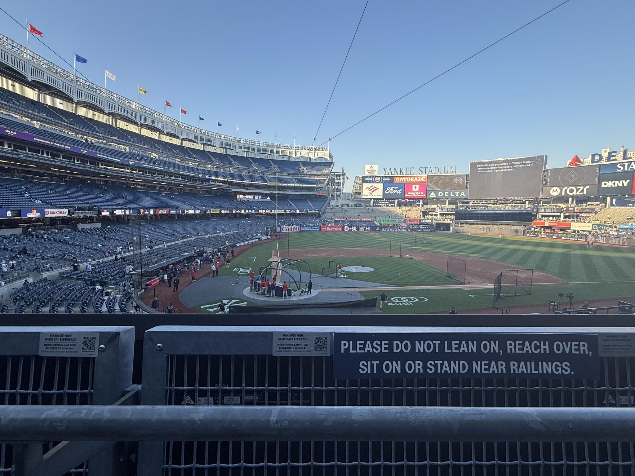 Real Fan View taken from Delta Suite 218 A at Yankee Stadium by Brian B