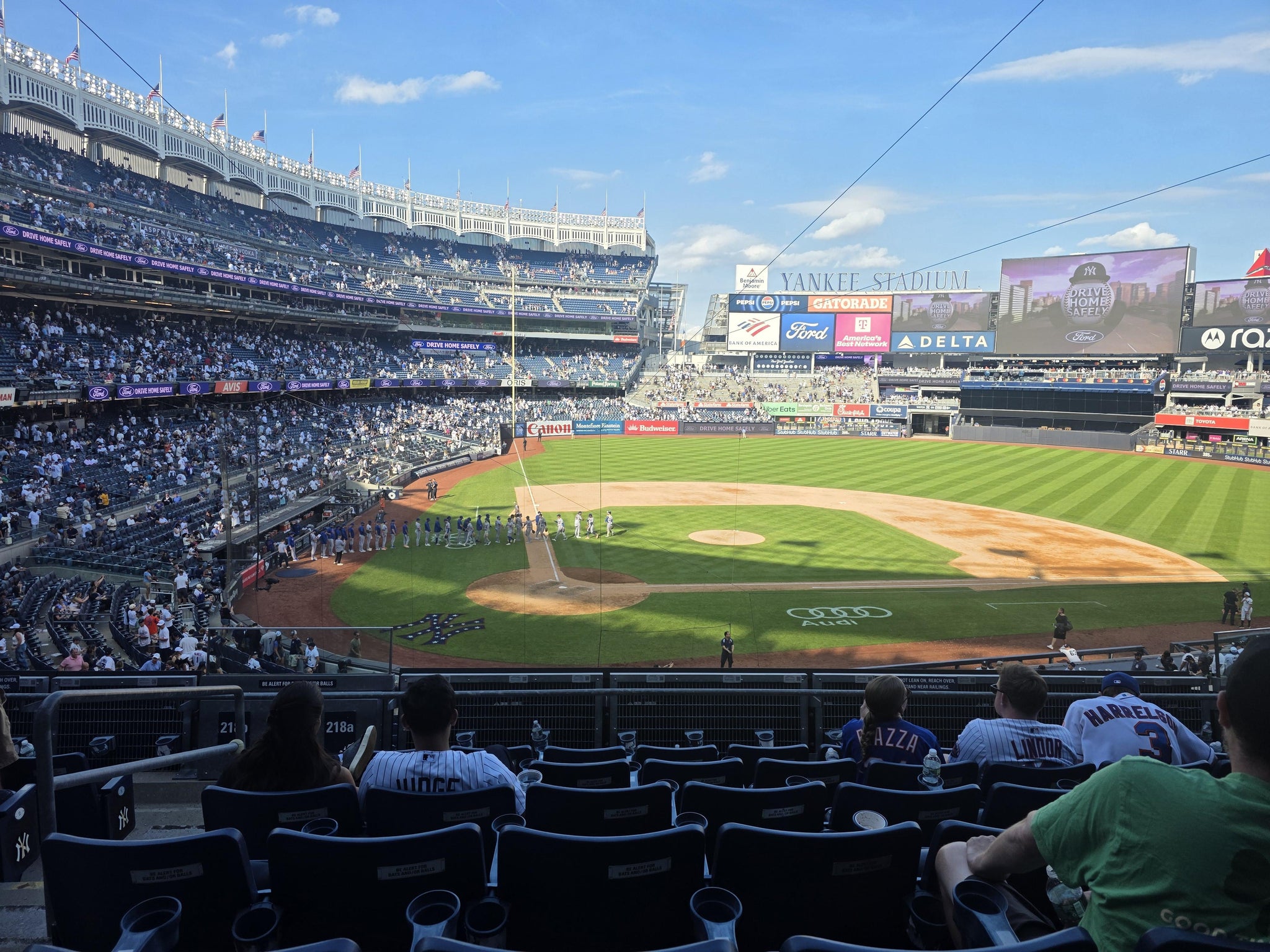 Real Fan View taken from Delta Suite 218 A at Yankee Stadium by Anthony C