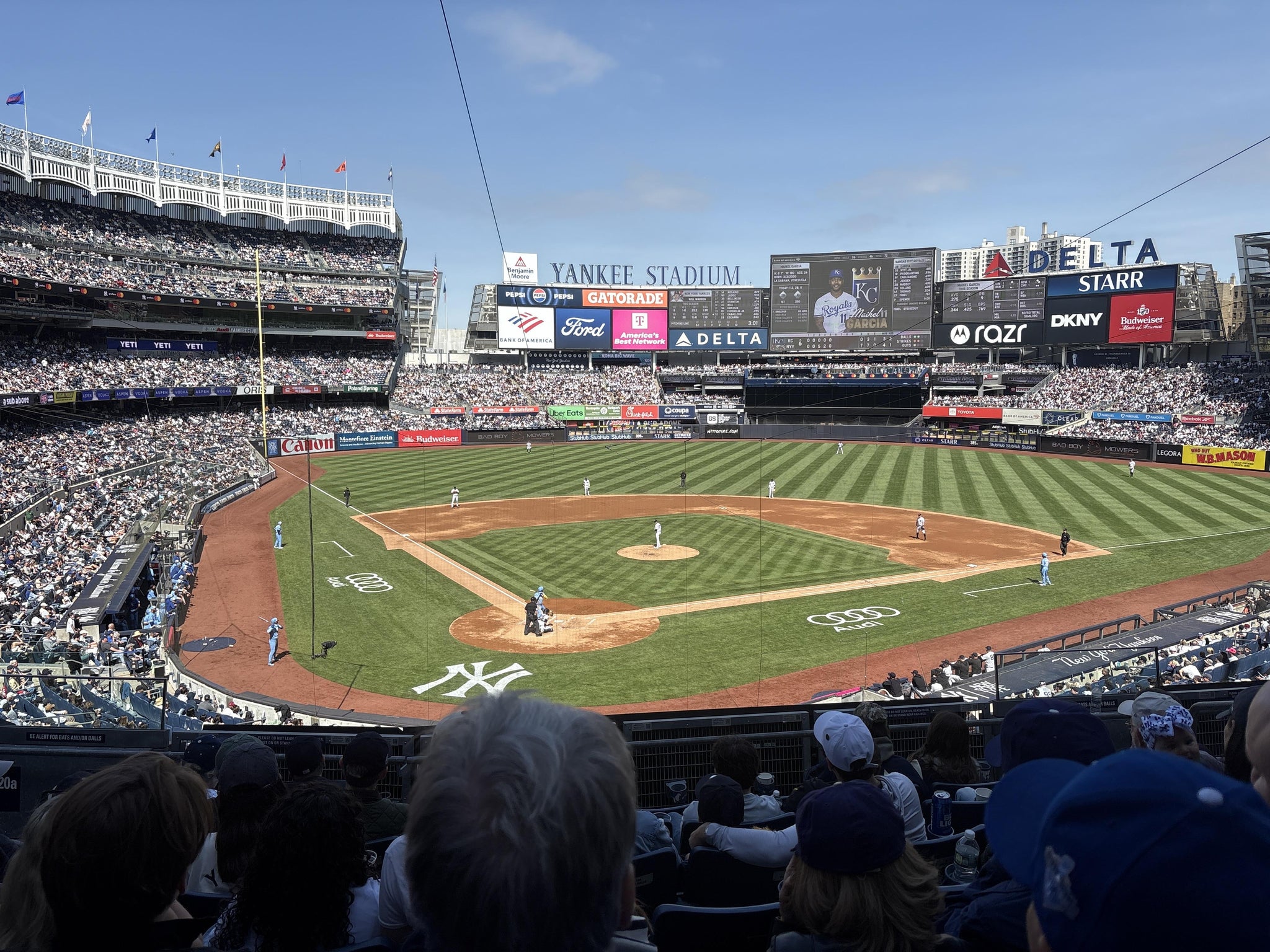 Real Fan View taken from Delta Suite 219 at Yankee Stadium by Silvije H