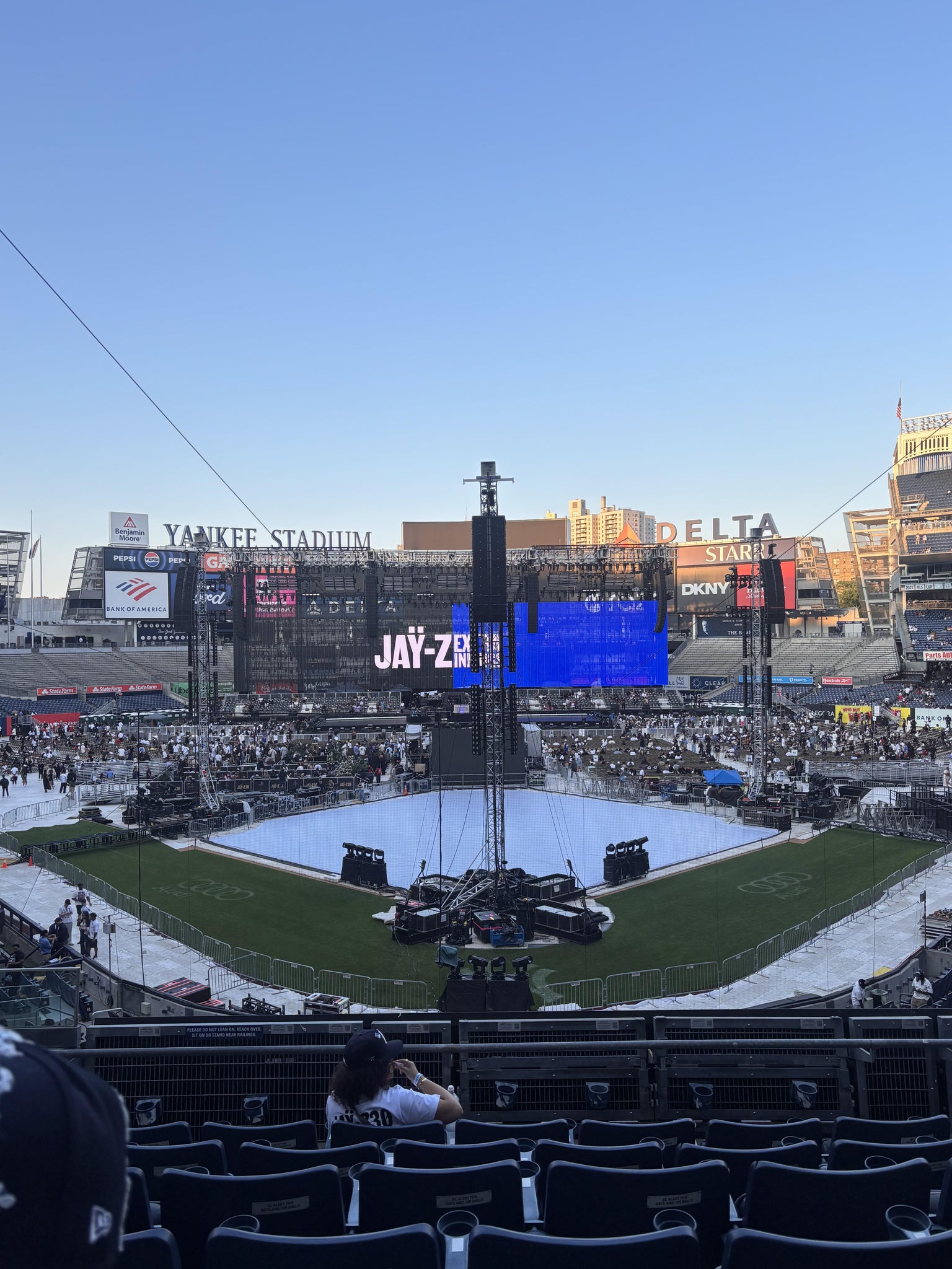 Real Fan View taken from Delta Suite 220 B at Yankee Stadium by Paris B