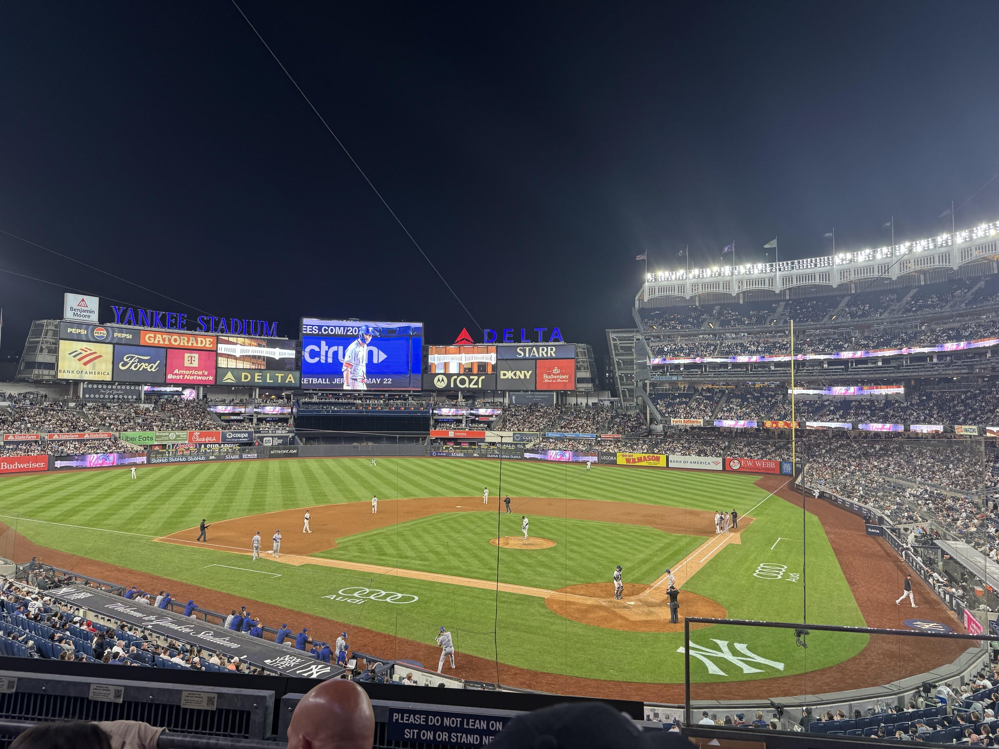 Real Fan View taken from Delta Suite 221 B at Yankee Stadium by Jayson P