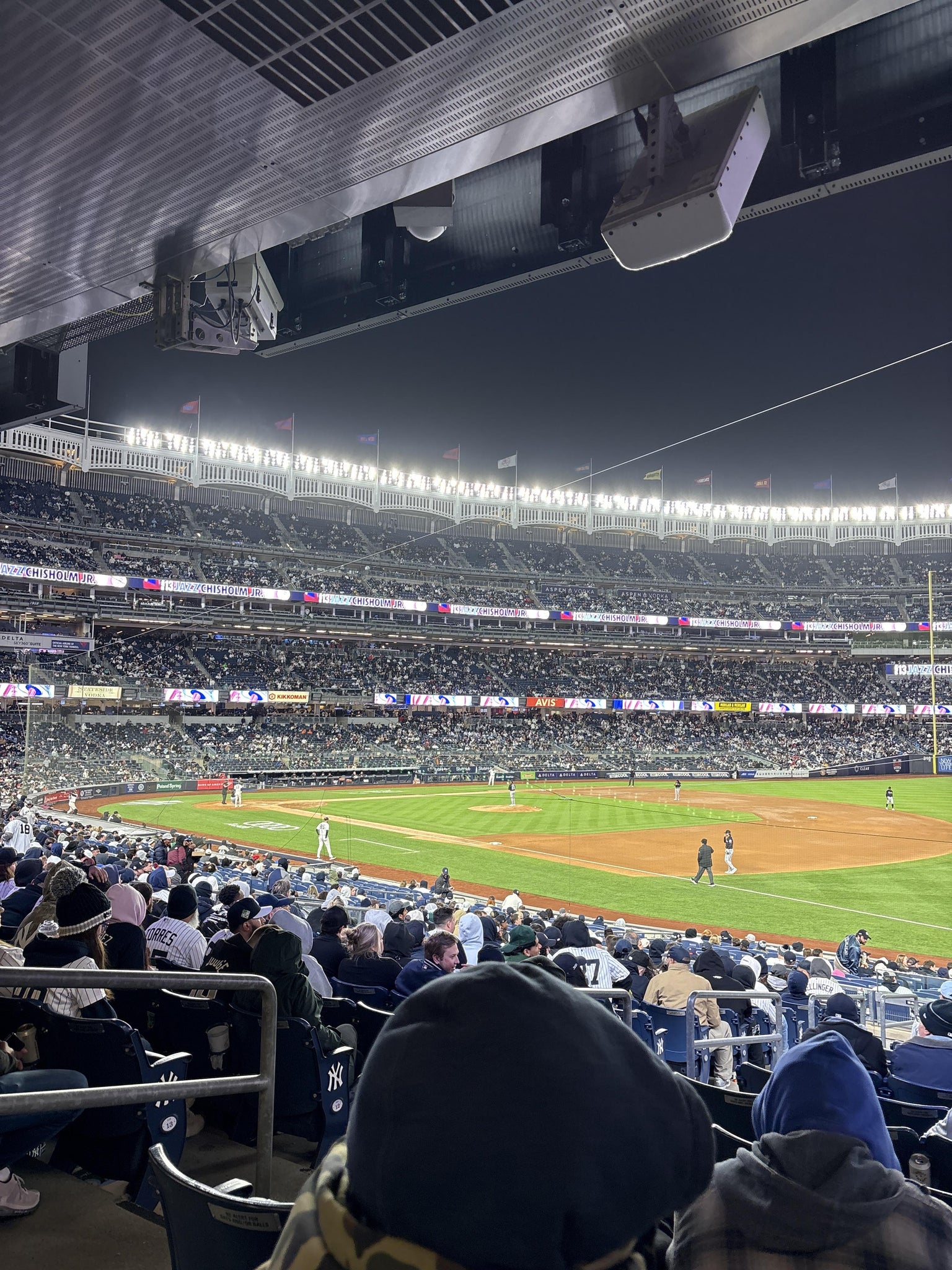 Real Fan View taken from Field Level 112 at Yankee Stadium by Taylor D