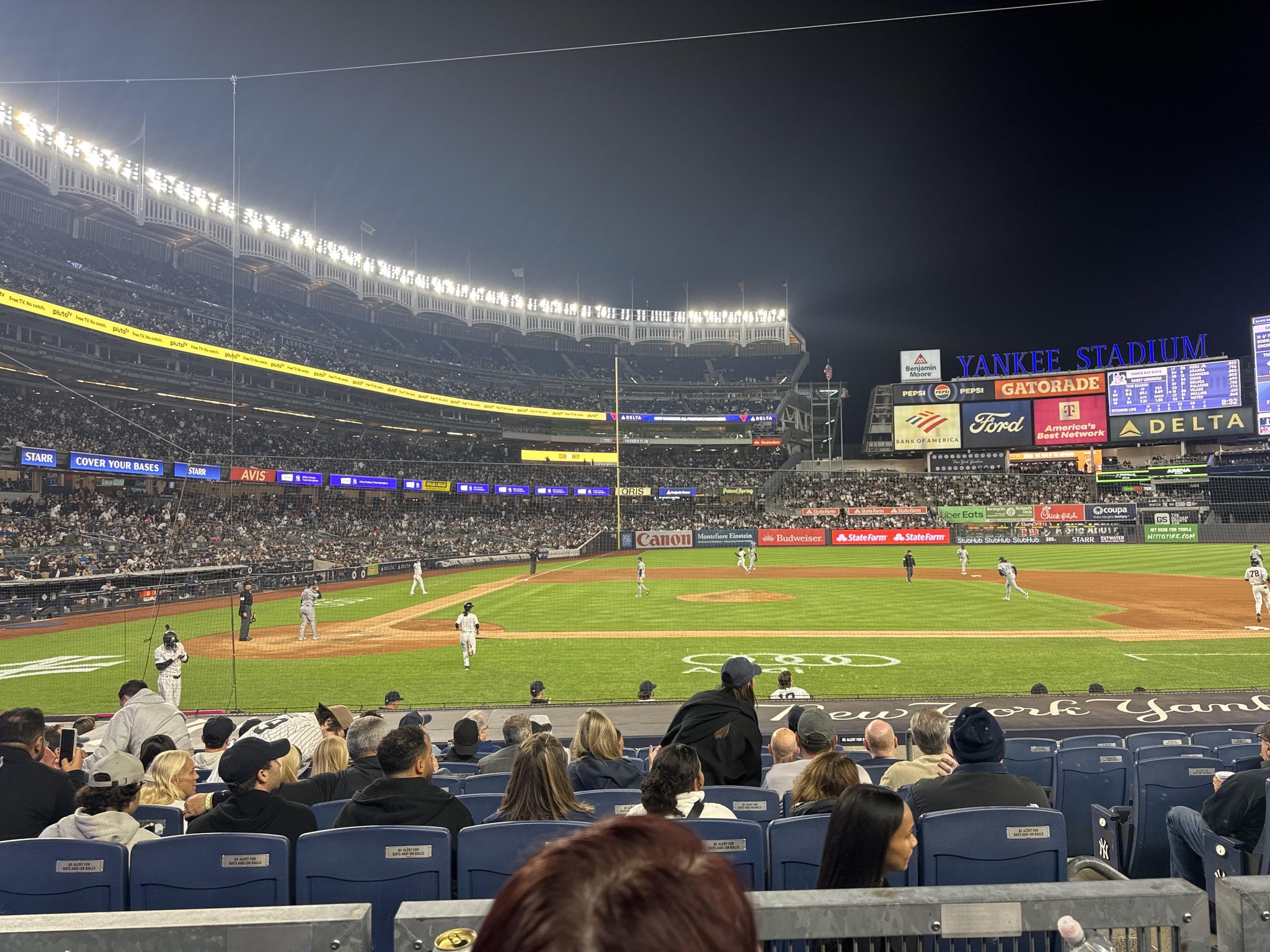 Vue réelle des fans prise de la Field MVP 117 A au site Yankee Stadium par Justin K