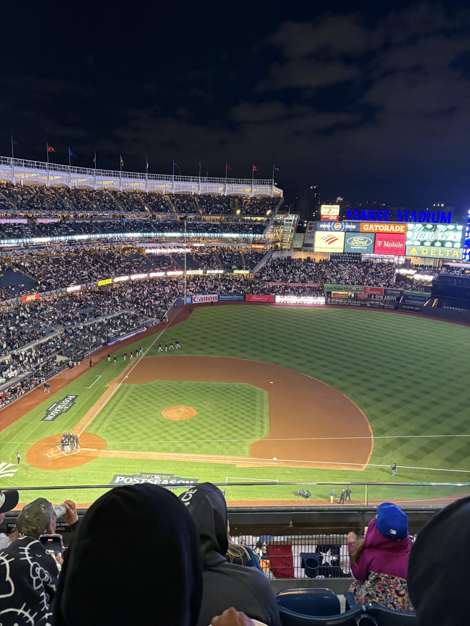 Real Fan View taken from Grandstand Level 416 at Yankee Stadium by Sean R