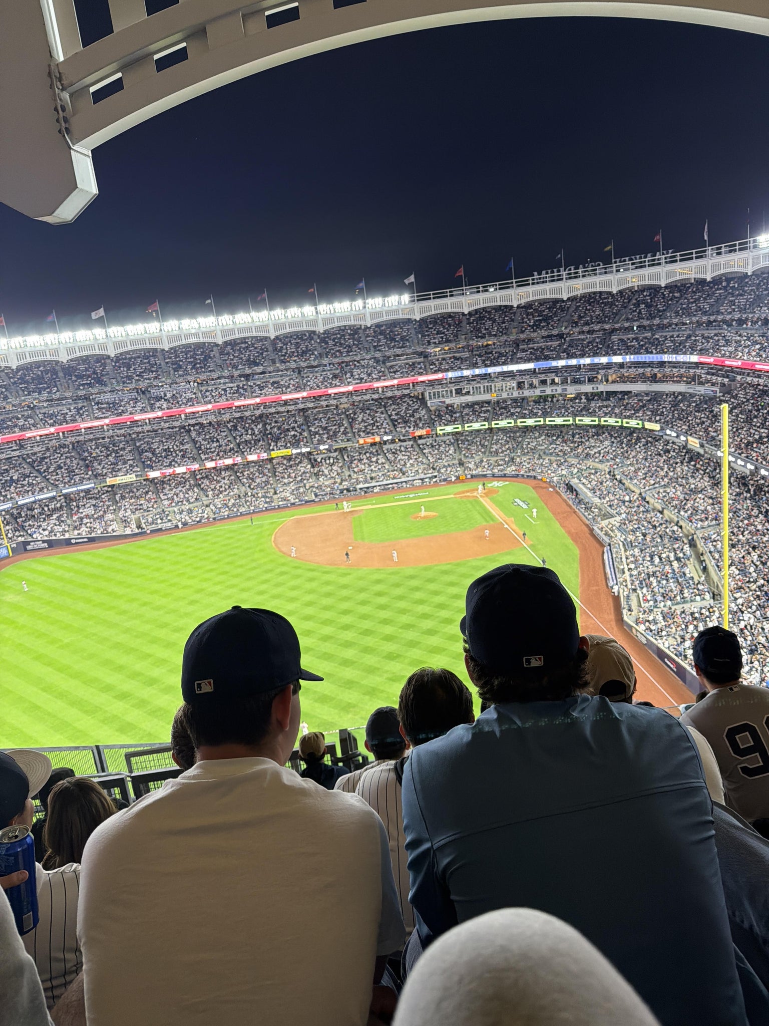 Vue réelle des fans prise de la Grandstand Level 434 B au site Yankee Stadium par Ethan R