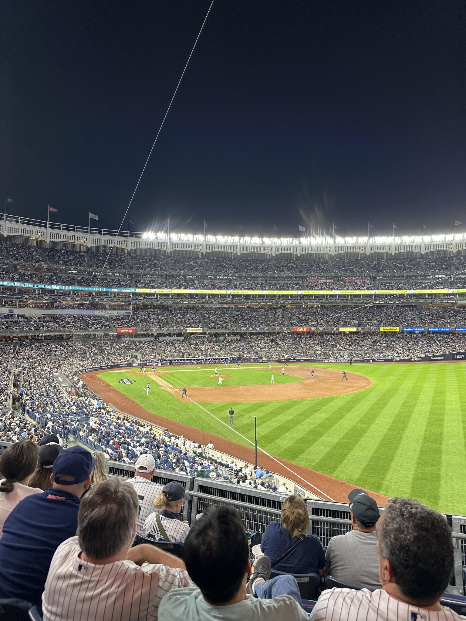 Real Fan View taken from Main Level 209 at Yankee Stadium by Danielle S