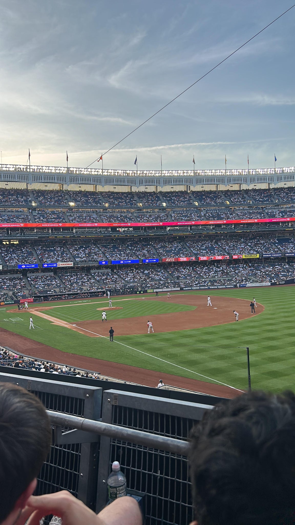 Real Fan View taken from Main Level 210 at Yankee Stadium by Alfredo R