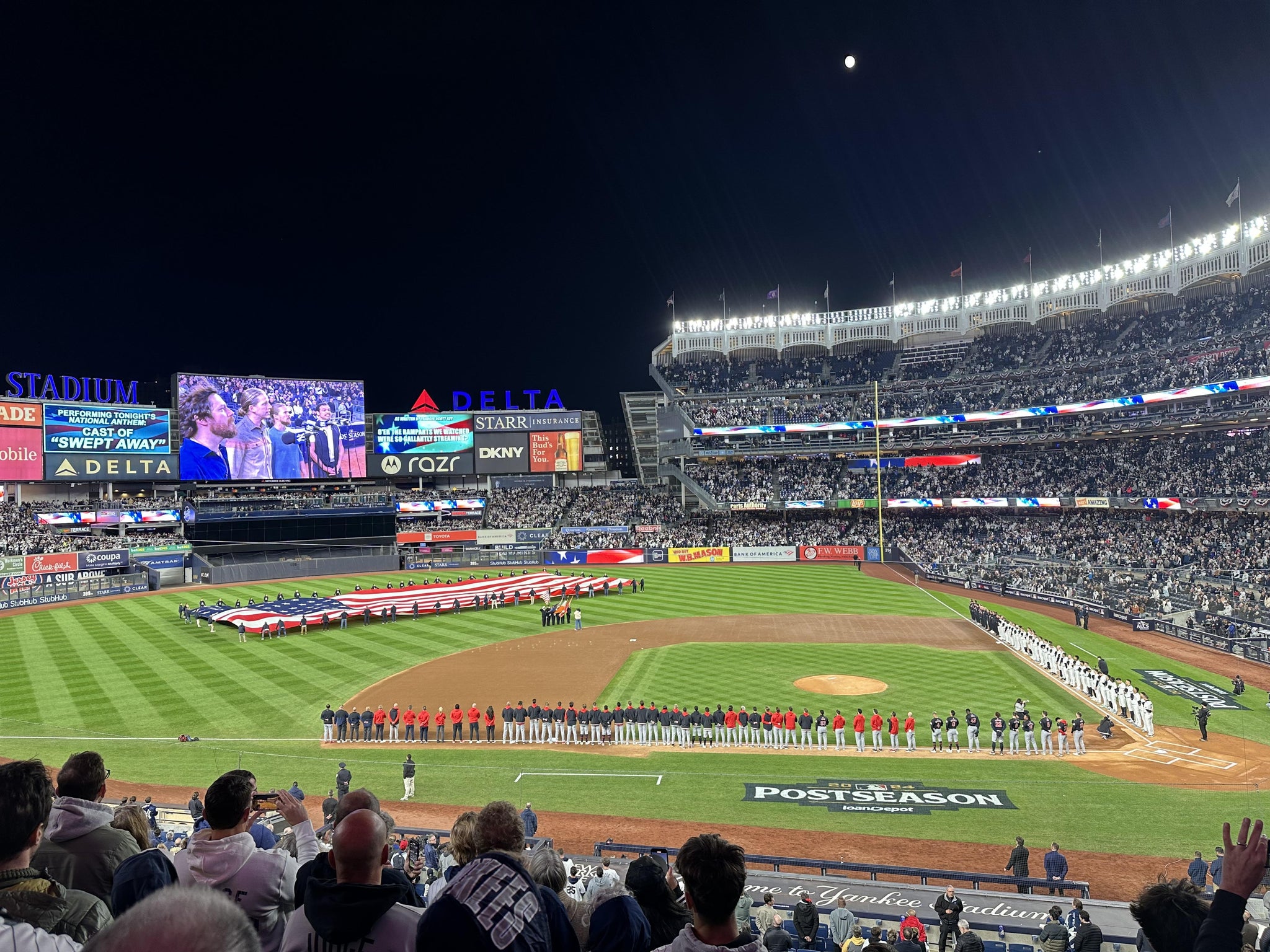 Real Fan View taken from Main Level 224 at Yankee Stadium by Michael M