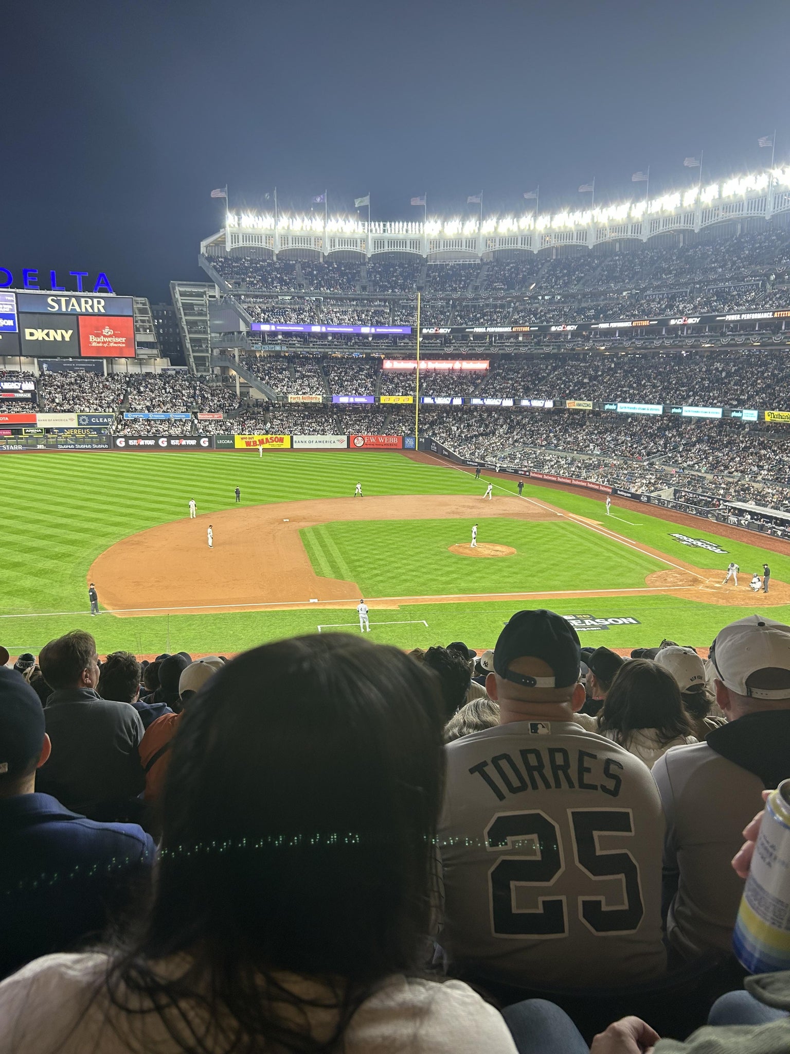Real Fan View taken from Main Level 225 at Yankee Stadium by Raul alejandro B