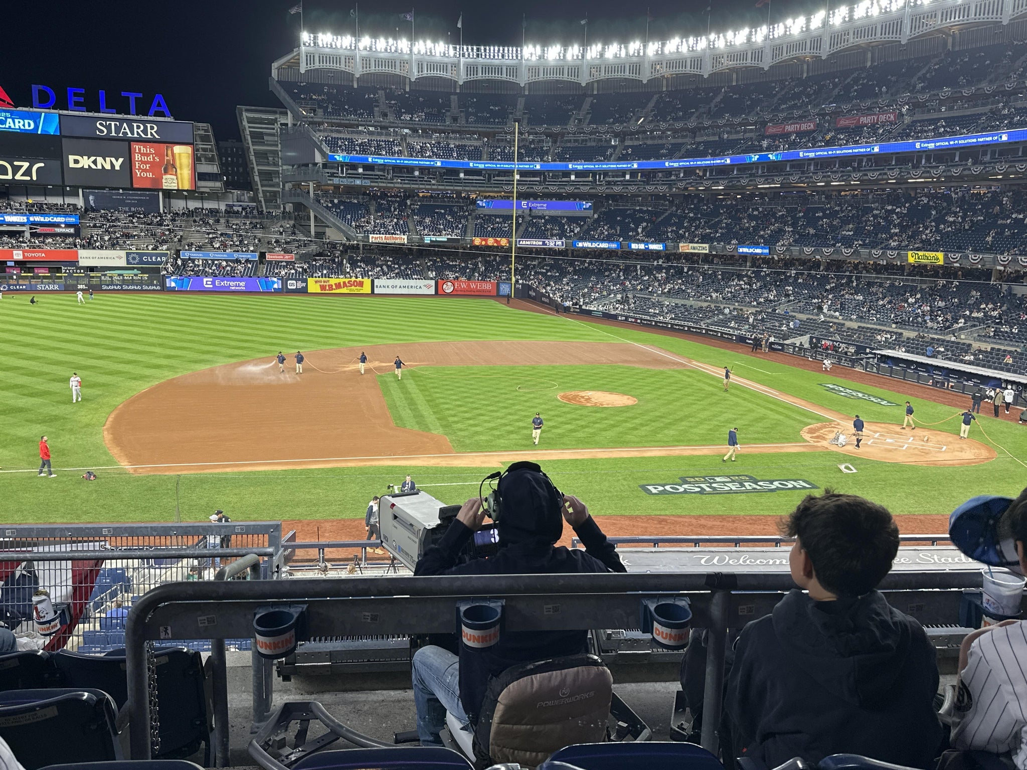 Real Fan View taken from Main Level 225 at Yankee Stadium by Anonymous User