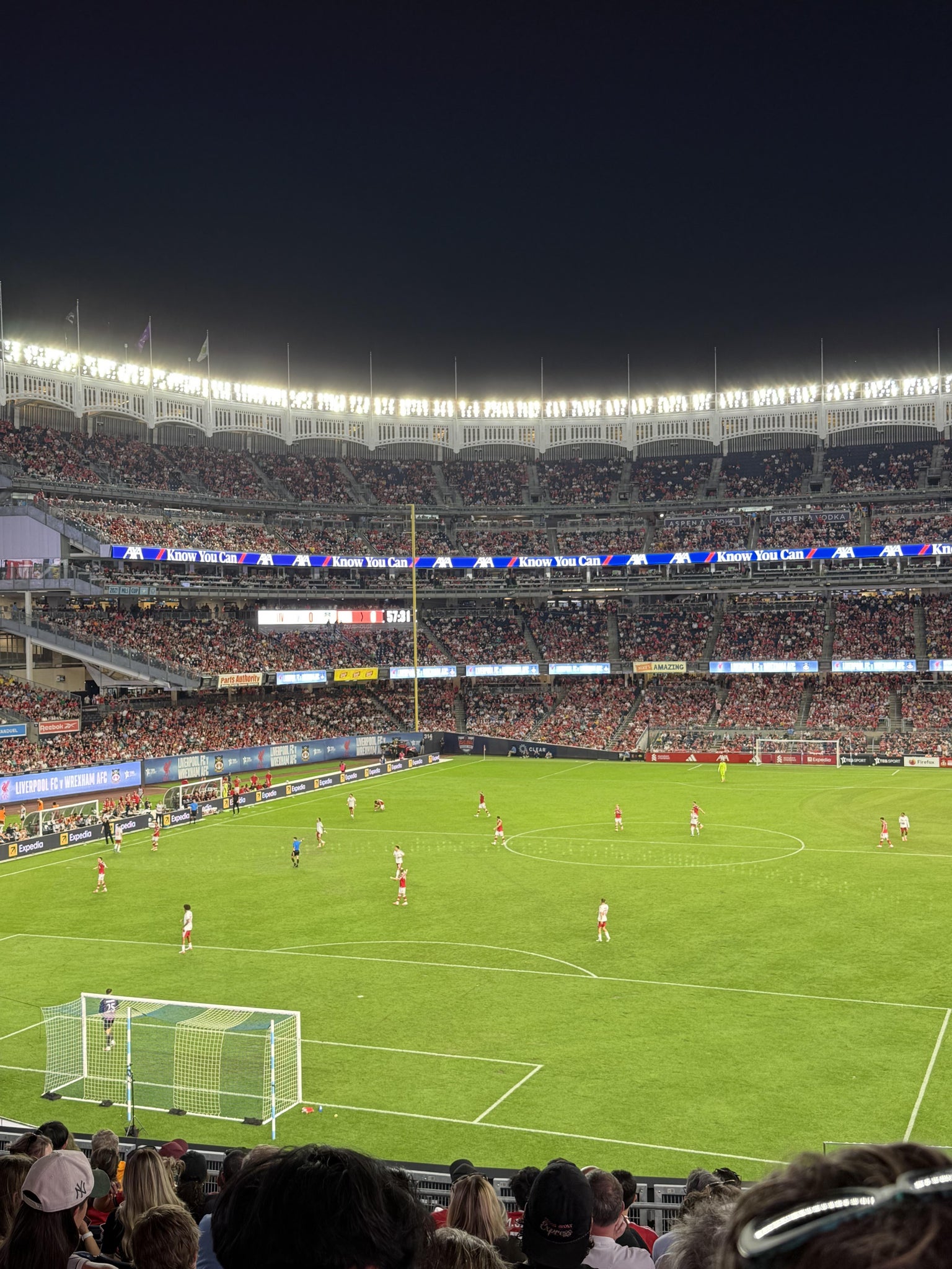 Real Fan View taken from Main Level 233 B at Yankee Stadium by Fayyad R