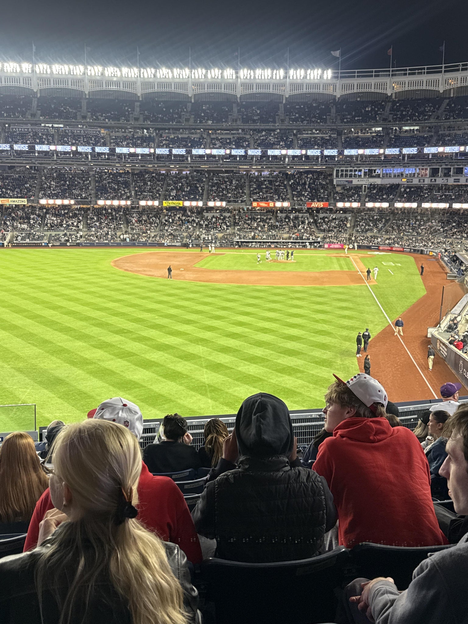 Real Fan View taken from Main Level 234 at Yankee Stadium by Deion B