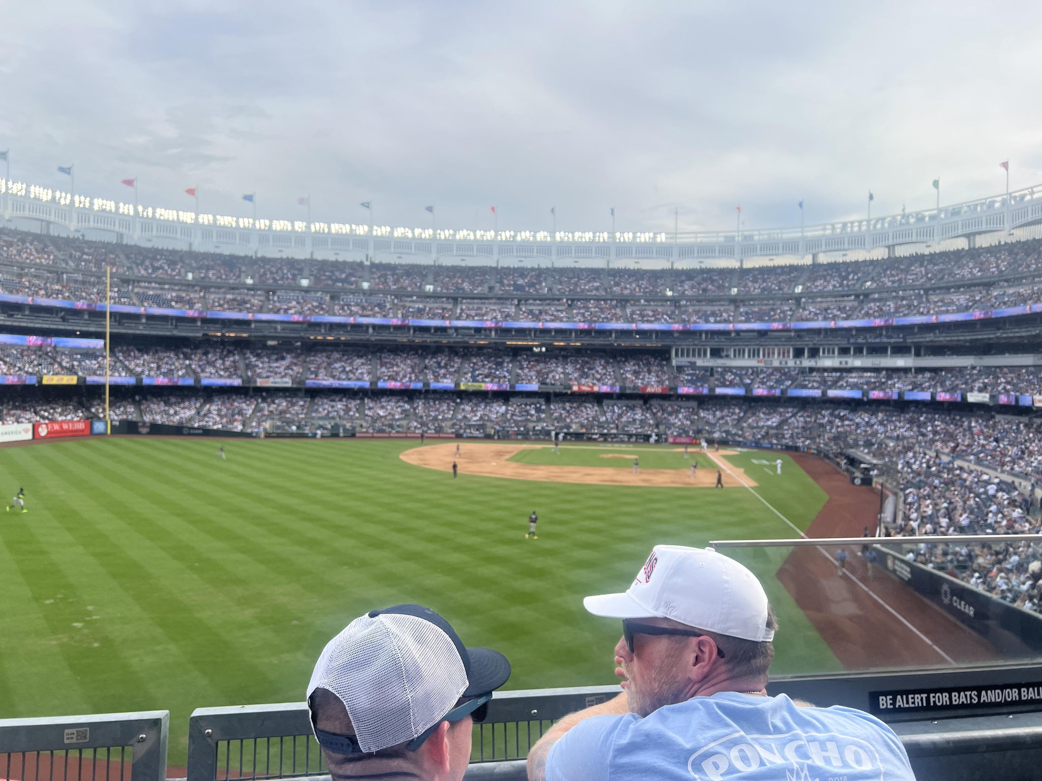 Real Fan View taken from Main Level 234 at Yankee Stadium by Jalen C