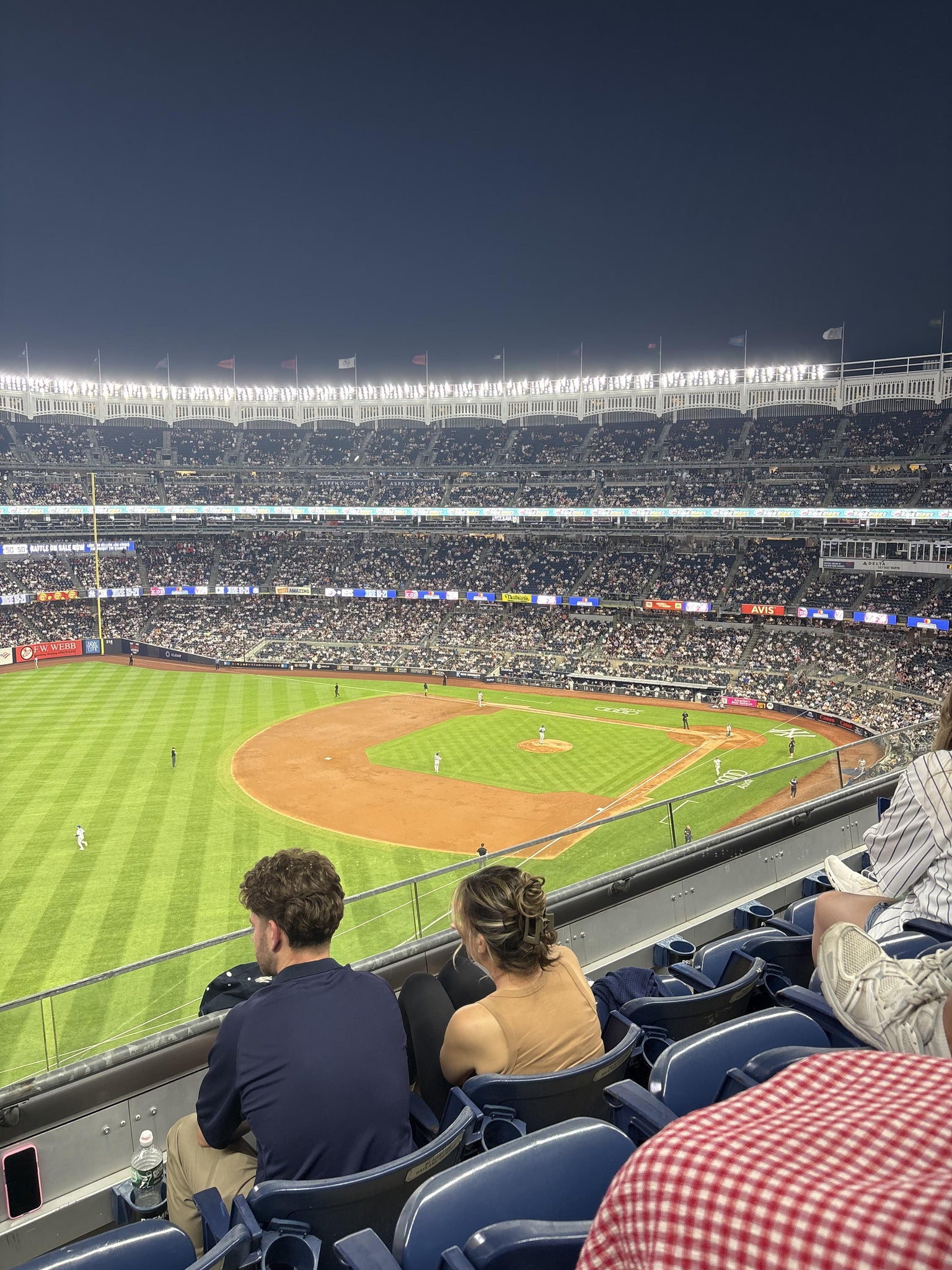 Real Fan View taken from Terrace Level 330 at Yankee Stadium by Sean R
