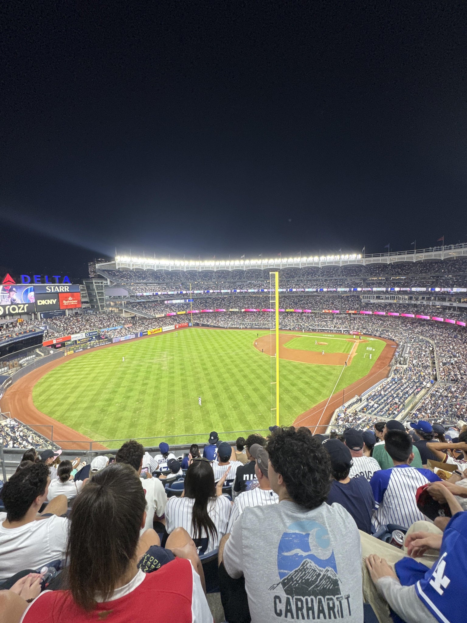 Real Fan View taken from Terrace Level 332 B at Yankee Stadium by Sk C