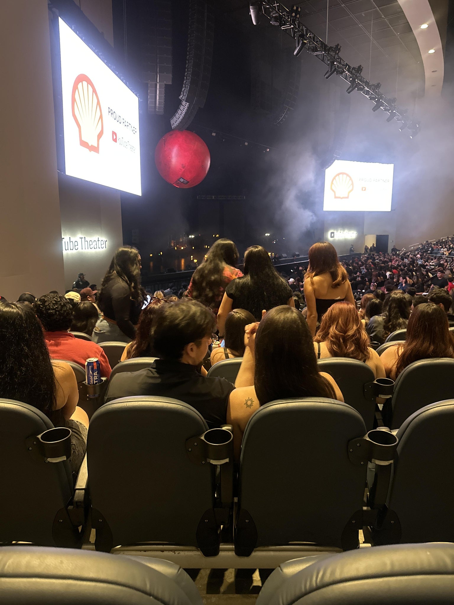 Real Fan View taken from Section 101 at YouTube Theater by Sam M