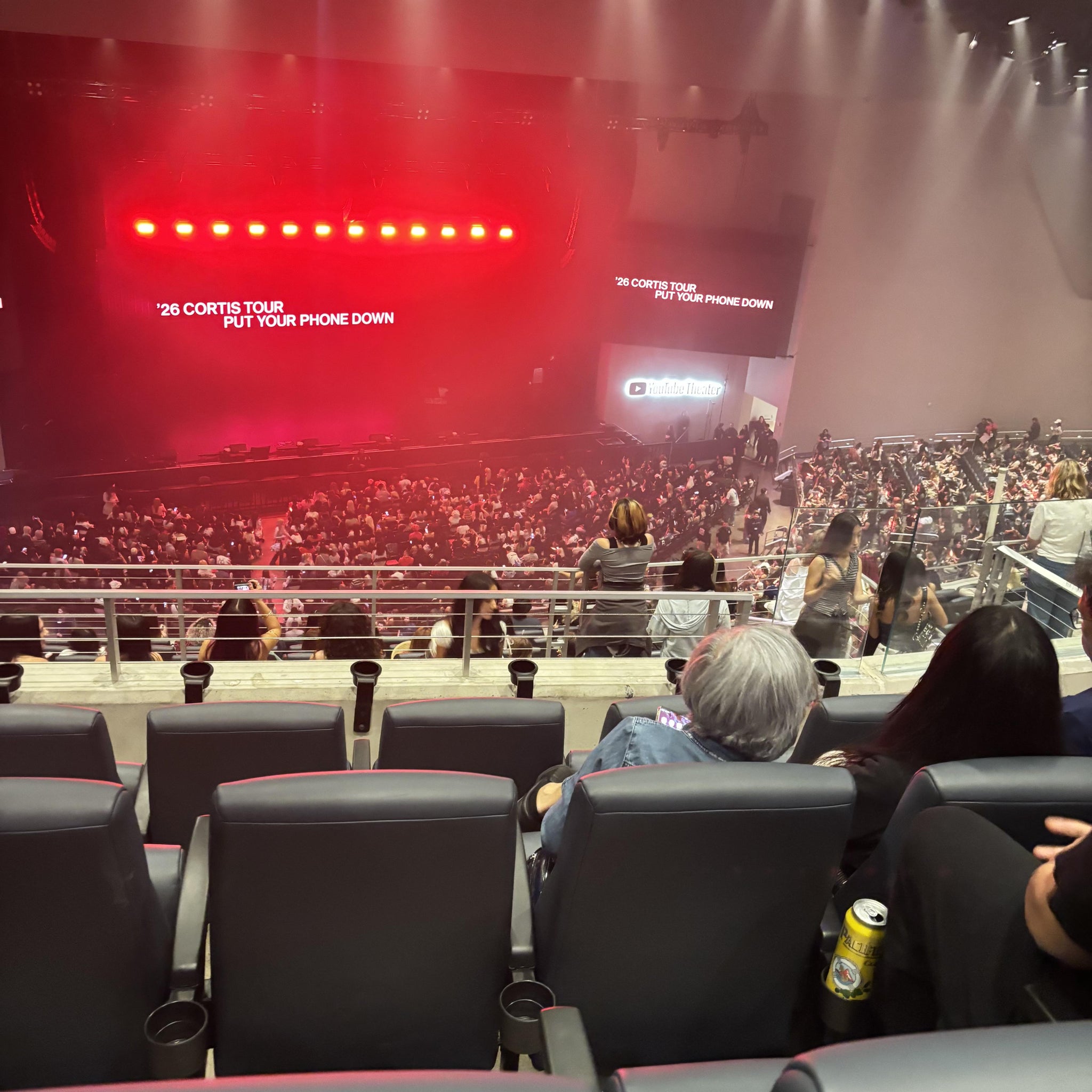 Real Fan View taken from Section 303 at YouTube Theater by Rocio N