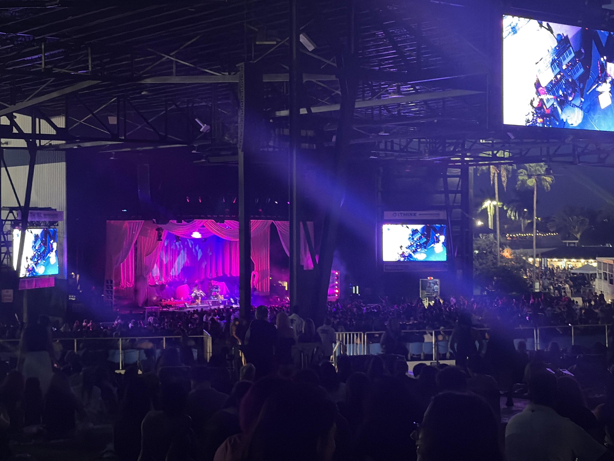 Real Fan View taken from GA Lawn at iTHINK Financial Amphitheatre by Anonymous User