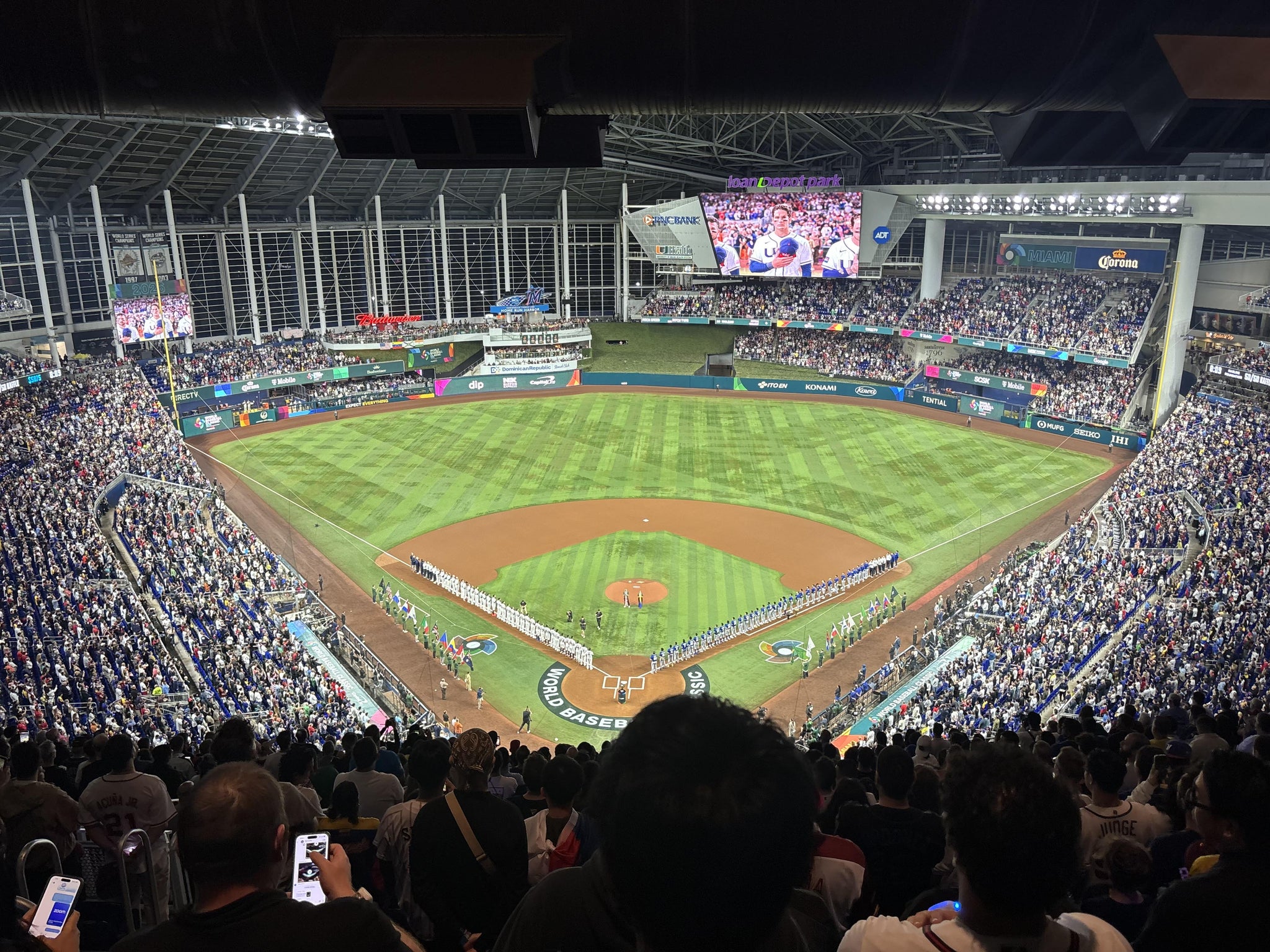 Real Fan View taken from Section 314 at loanDepot park by Angelina P