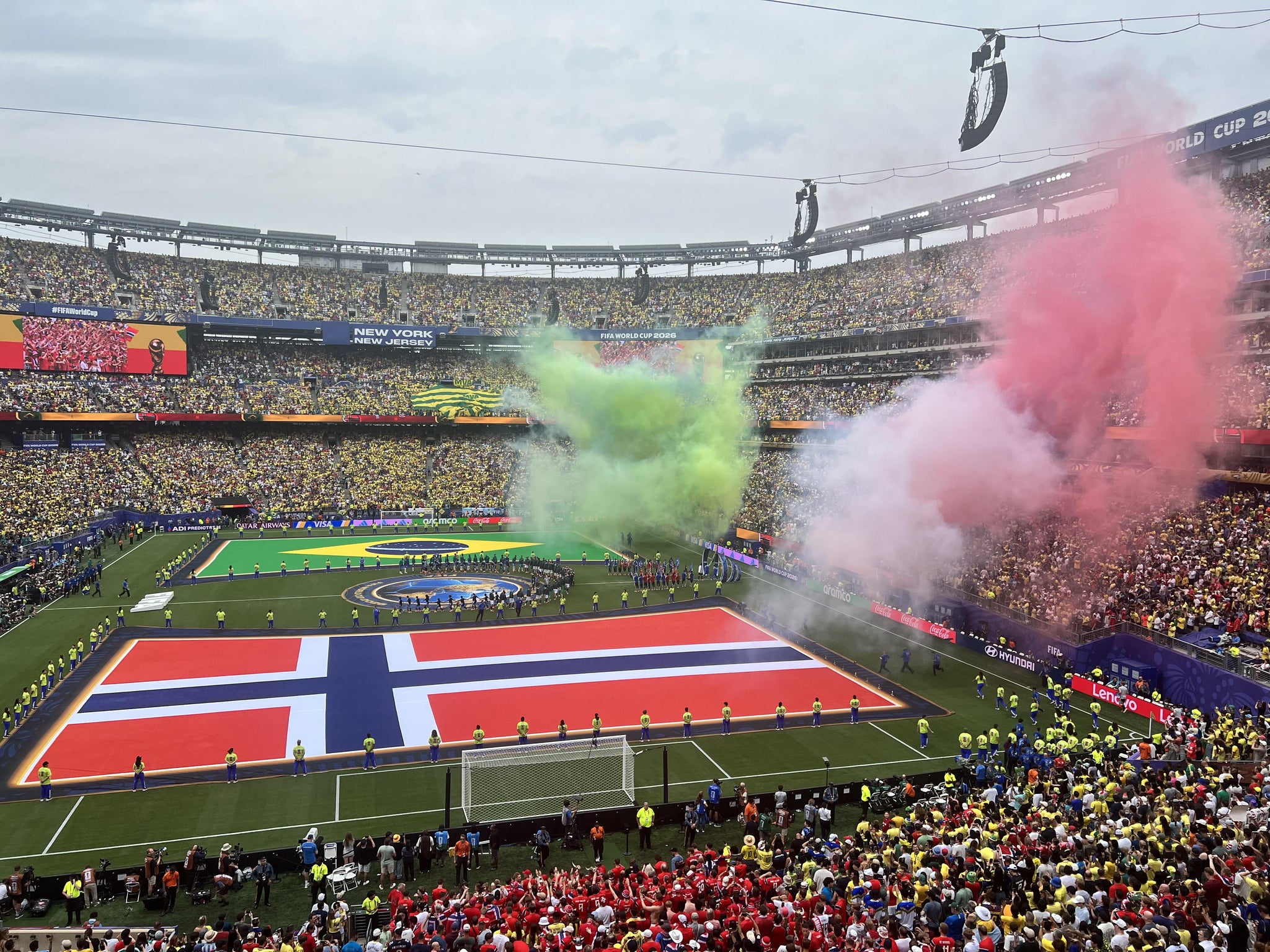 Brazil vs Norway