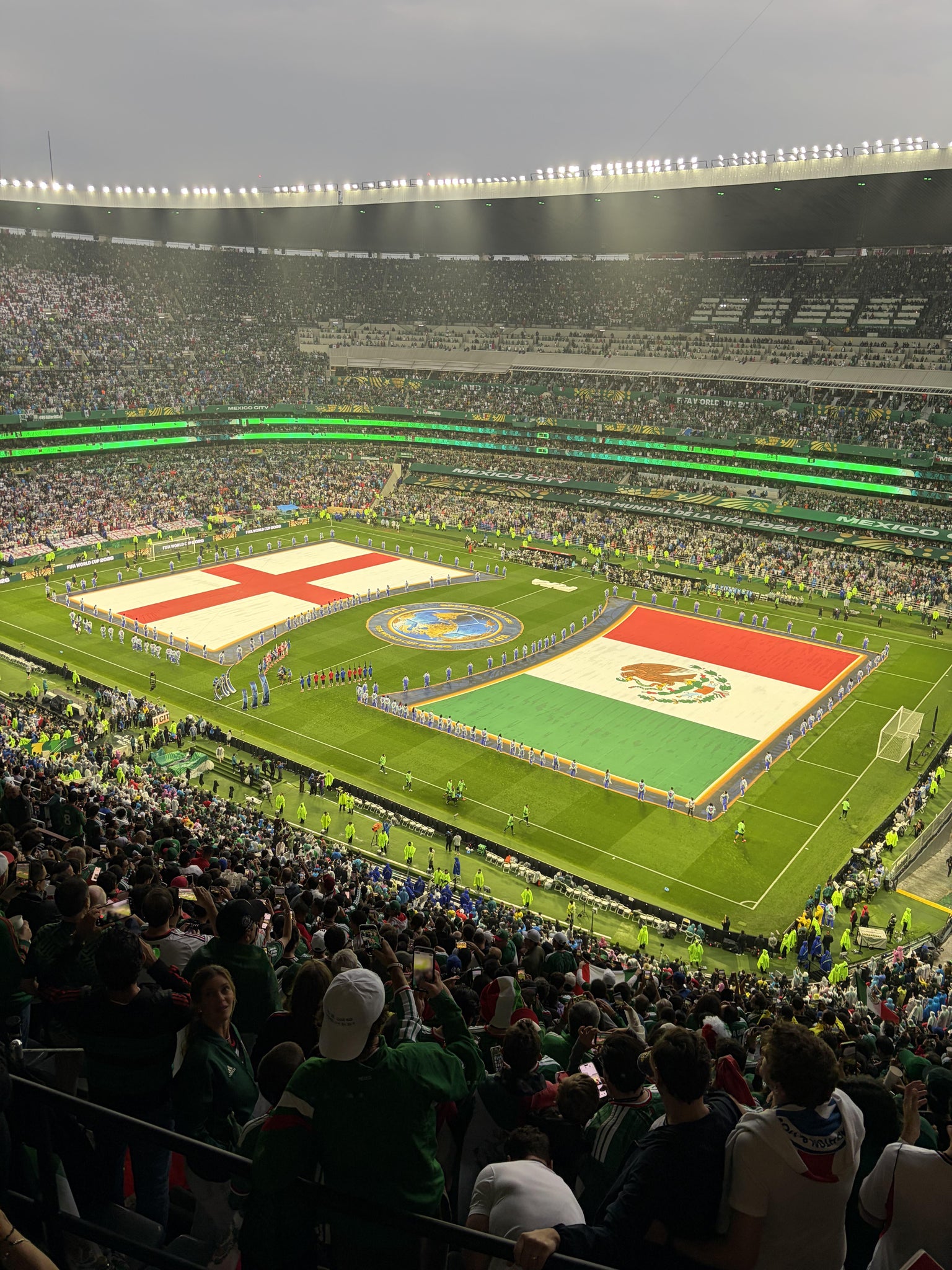 England vs Mexico